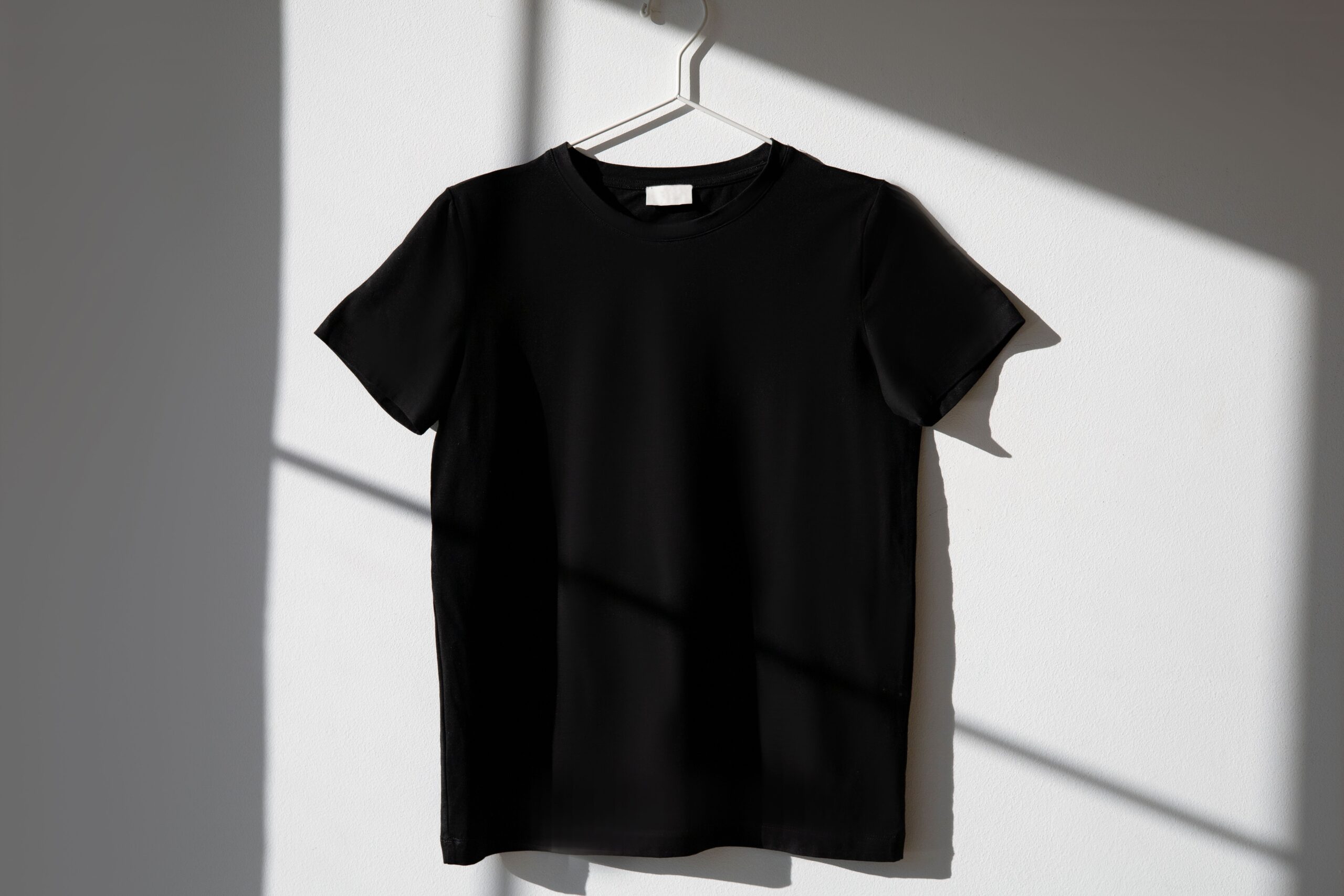Classic Black Solid T-Shirt